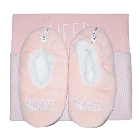 RAE DUNN Women's Short Sleeve Top and Pant "NEED COFFEE" Pajama Set PJ Slippers - Picture 2 of 8